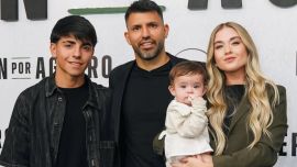 Así fueron las vacaciones del Kun Agüero en Nueva York junto a su esposa e hijos