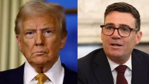 Donald Trump y el primer ministro británico 