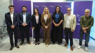 Karina Milei con dirigentes provinciales de La Libertad Avanza.