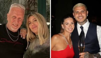 Andrés Nara-Wanda Nara-La China Suárez-Mauro Icardi
