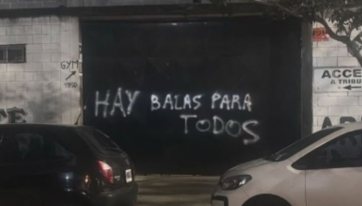 amenazas en All Boys