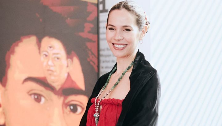 Elina Costantini homenajeó a Frida Kahlo con su look folk chic