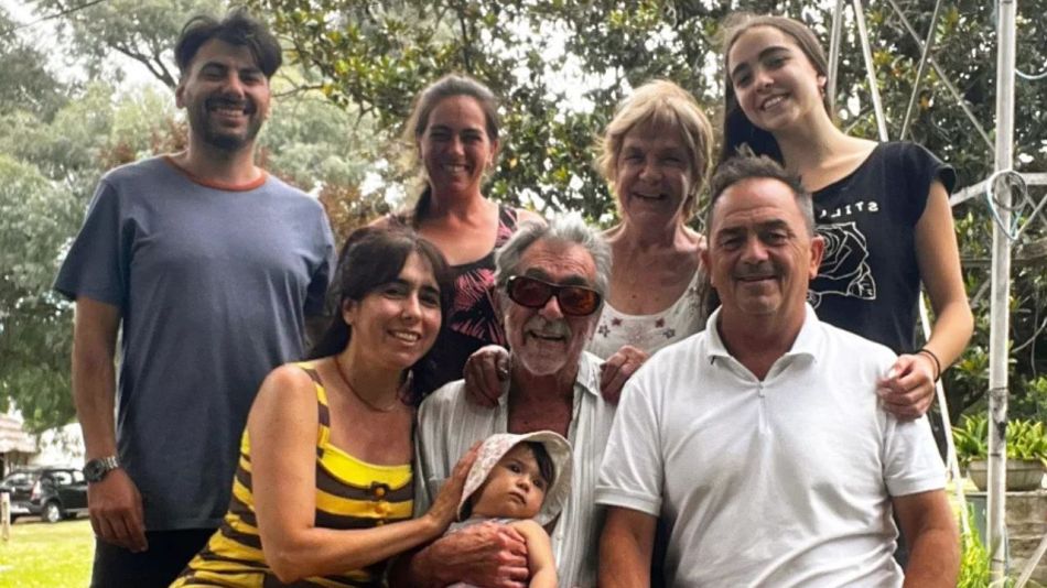 La familia de Virginia Lago