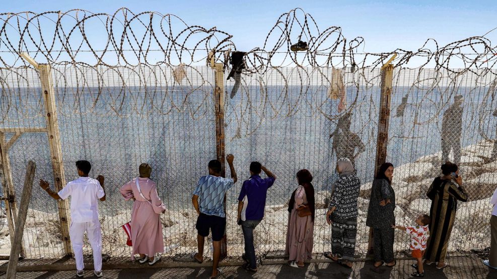 Crisis migratoria en Ceuta 03082026