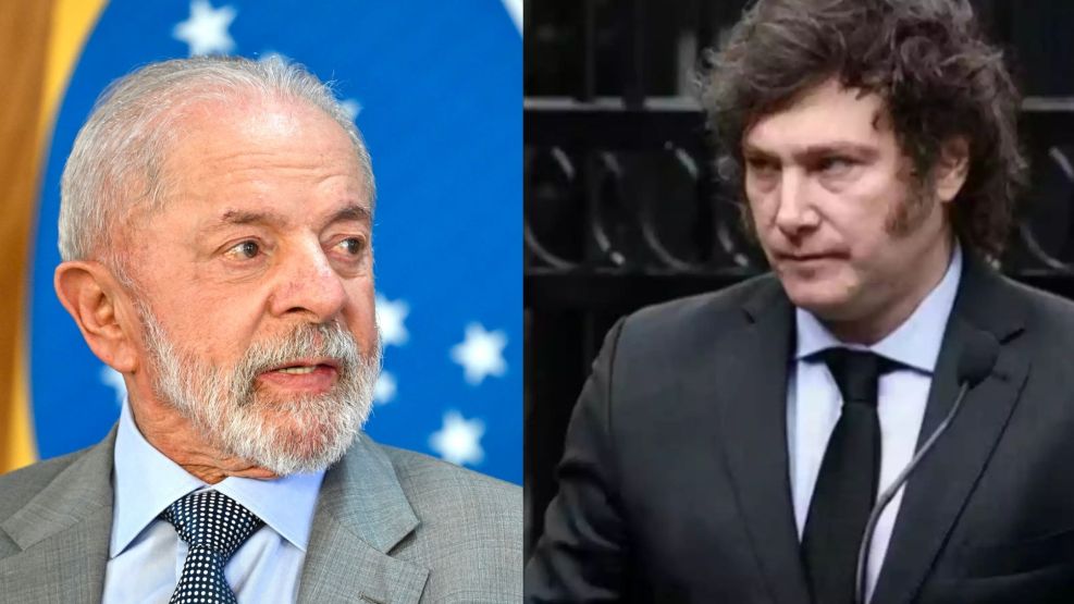 Javier Milei contra Lula da Silva