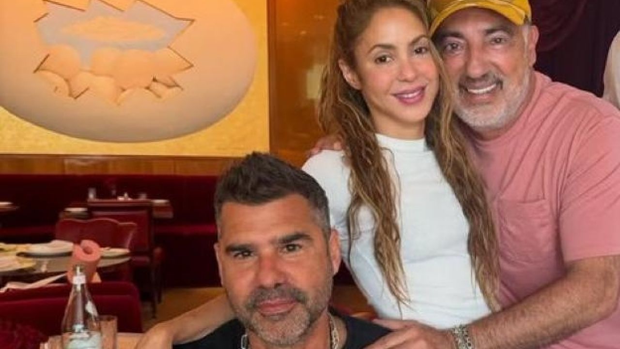 Antonio de la Rúa y Shakira | Foto:CEDOC