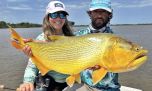 Paraná Medio: el agua turbia desafía la pesca de dorados, pero las capturas siguen apareciendo