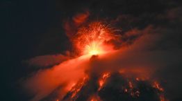 Erupción del volcán de Fuego en Guatemala