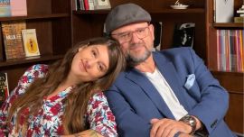 Así es Lola, la hija de Christophe Krywonis que se define como artista nómade y alquila su casa por día