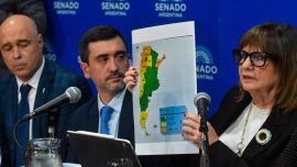 "Propiedad no es soberanía": Bullrich defendió la nueva Ley de Tierras y apuntó contra Máximo Kirchner