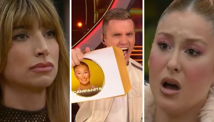 Campanita fue eliminada de Gran Hermano, pero se atrincheró en la casa mientras Solange explotó de furia