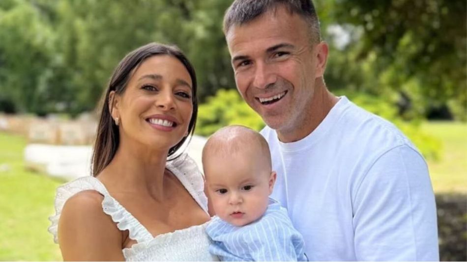 Sol Pérez, Guido Mazzoni y su hijo Marco