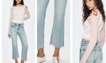 Jeans acampanados de regreso: ideas de looks con básicos