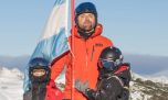 Desde el Cerro Castor, Germán Martitegui mostró cómo están hoy sus hijos, Lorenzo y Lautaro