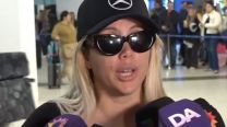 Wanda Nara en Ezeiza