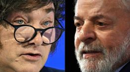 Milei y Lula Da Silva
