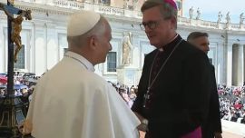 García Cuerva sobre la visita de León XIV: “Al Papa no se lo podrá poner dentro de la grieta”