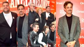 En fotos, así fue la avant premiere de "Canelones" con Darío Barassi, Agustín Aristarán, Verónica Llinás y César Bordón