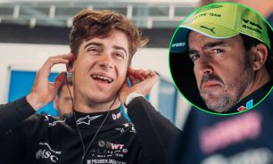 Franco Colapinto y Fernando Alonso