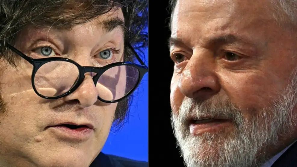 Milei y Lula