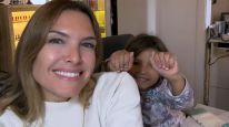 Sofía Zámolo con su hija California