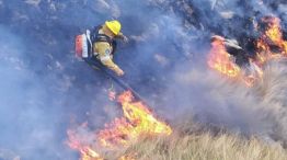 Incendio en Villa Yacanto