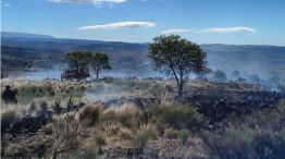 Incendio en Villa Yacanto