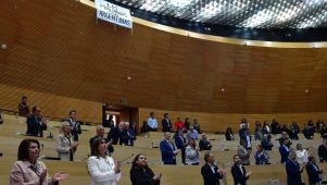 Sesión en la Unicameral cordobesa