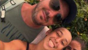 Fabio Germán Pompei, Fabiana Piedi y su hija