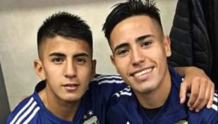 Thiago Almada y Francisco Ortega