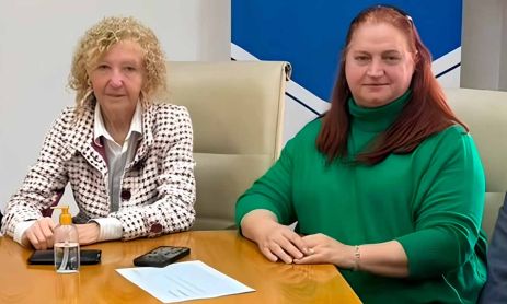 Nélida Agustina Bisio y Gabriela Mantecon Fumado