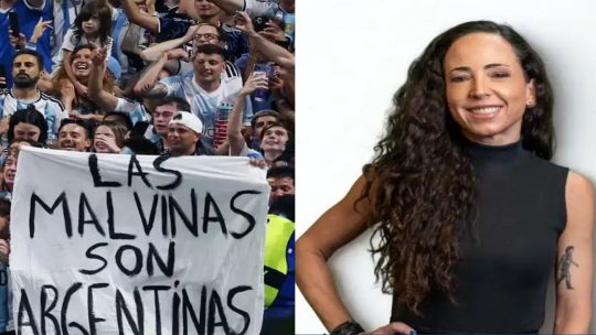 Para Natalia Volosin el reclamo de la Ley de Tierras generó "una trasversalidad social como la bandera de Malvinas"