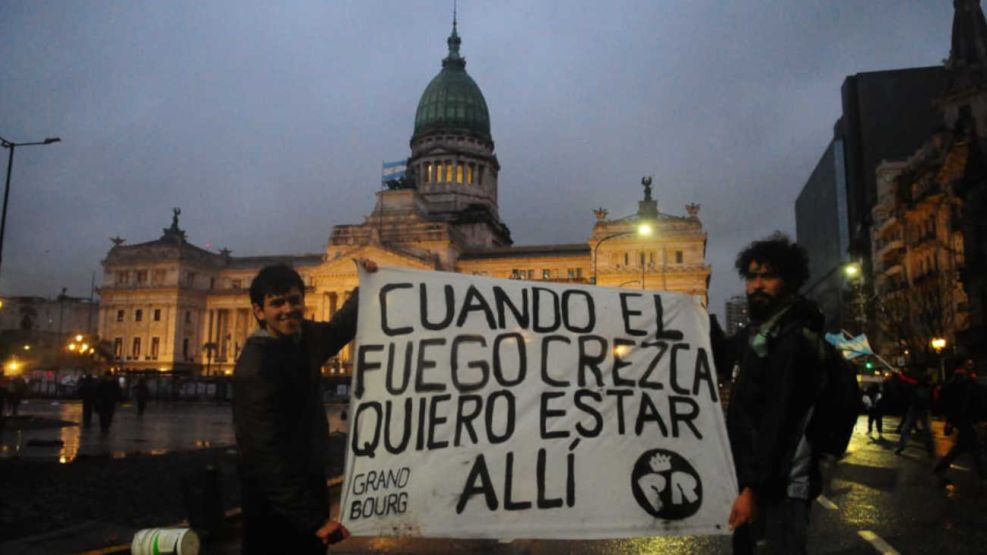 Congreso Manifestación por la ley de tierras 06082026