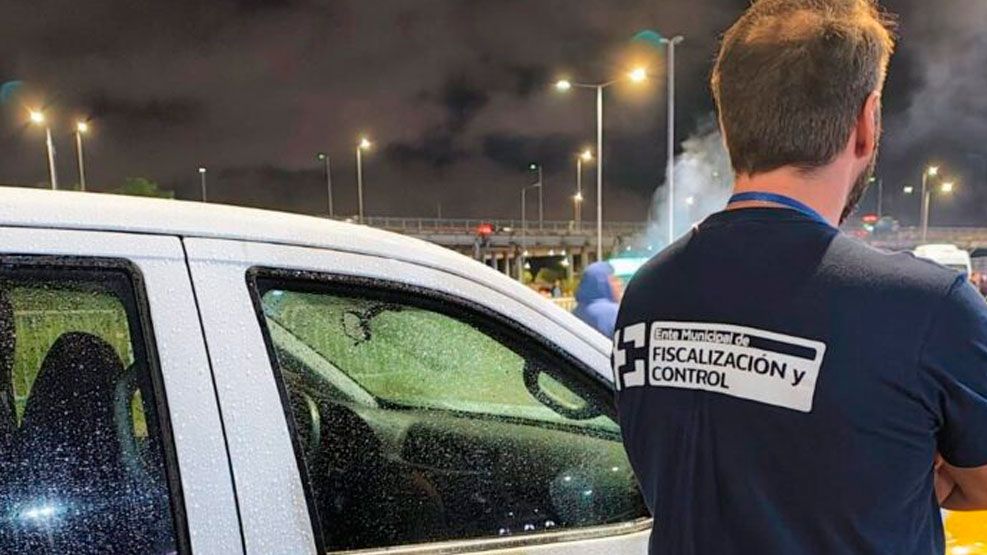 Controles en la noche de Córdoba