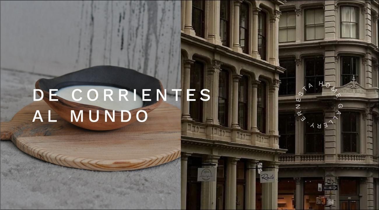 ERNESTA HOME GALLERY: Nunca buscamos llegar a Nueva York, trabajamos para que el mundo pudiera encontrarnos