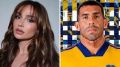 Brenda Asnicar y Carlos Tévez