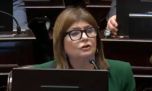  Patricia Bullrich a los gritos: el reclamó por el pin de Malvinas