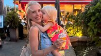 El look total pink de Elle, la hija de Maxi López y Daniela Christiansson para empezar la escuela