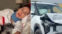 Minnie Driver sufrió un accidente automovilístico en Francia