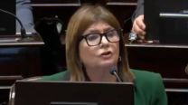  Patricia Bullrich a los gritos: el reclamó por el pin de Malvinas