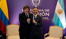Javier Milei con Abelardo de la Espriella
