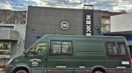 Allanamiento a una sucursal Exen en Resistencia