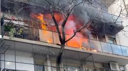 Incendio en San José 1100