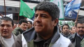Pablo Moyano habló sobre la detención de su hermano Facundo: "Que lo defina la Justicia"