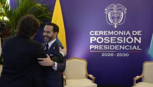 Javier Milei con Abelardo de la Espriella