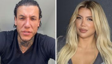 Alex Caniggia y Wanda Nara