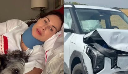 Minnie Driver sufrió un accidente automovilístico en Francia