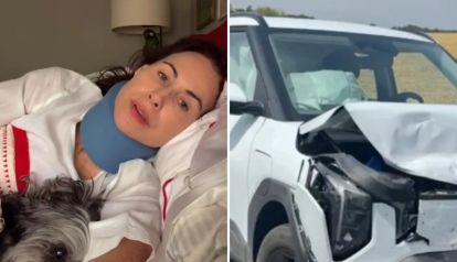 Minnie Driver sufrió un accidente automovilístico en Francia