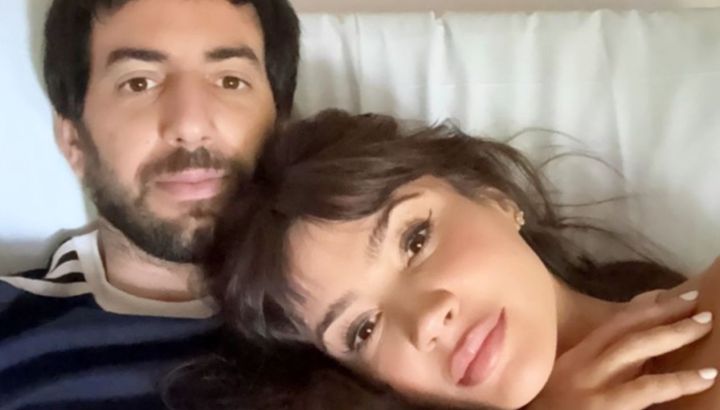 El sugerente mensaje de Celeste Cid al ver las fotos de su novio, Santiago Korovsky, en Kenia