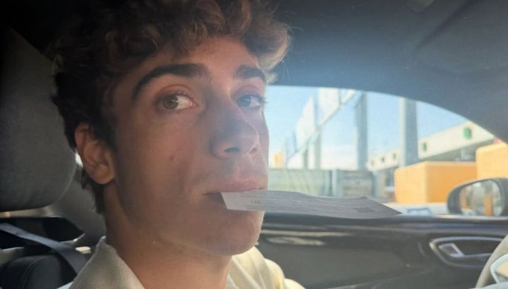 Franco Colapinto sufrió un robo en Italia y estalló de furia: "Ni la matera dejaron"